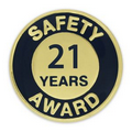 Safety Award Pin - 21 Year